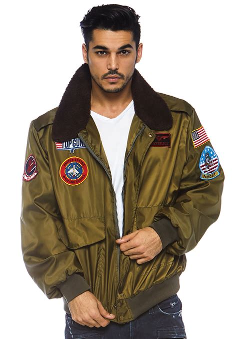 top gun bomber jacket men